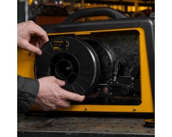 Порошковая проволока Е71TGS, диам. 1 мм, 4,5 кг, диам. катушки D200 Denzel-foto8