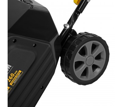 Электрическая снегоуборочная машина ESB-460-M, 1.8 кВт, металлический шнек, LED фара Denzel Электрическая снегоуборочная машина ESB-460-M, 1.8 кВт, металлический шнек, LED фара Denzel