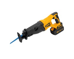 Пила сабельная аккумуляторная бесщет BRC-120, 18В Li-Ion Denzel 