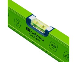 Уровень алюминиевый УС-1, 0-800, фрезерованный, 3 глазка, рукоятки, 800 мм Сибртех-foto4