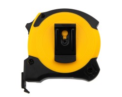 Рулетка 5м х 19мм, двухкомп. корпус, магнитный обрезиненный зацеп Denzel-foto3