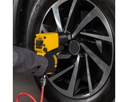 Ударный пневмогайковерт IW860, 1/2", 7000 об/мин, 868 Нм Denzel-foto16