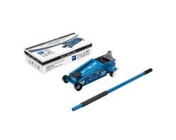 Домкрат гидравлический подкатной, 3 т, 120-450 мм, быстрый подъем, проф. Stels