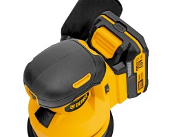 Машина шлифовальная эксцентриковая аккумуляторная CROSH-20-125, Li-Ion, 20 В// Denzel-foto13