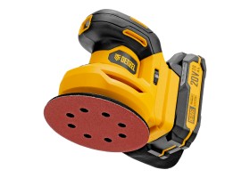 Машина шлифовальная эксцентриковая аккумуляторная CROSH-20-125, Li-Ion, 20 В// Denzel-foto12