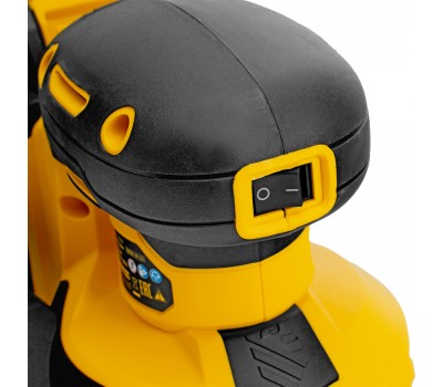 Машина шлифовальная эксцентриковая аккумуляторная CROSH-20-125, Li-Ion, 20 В// Denzel