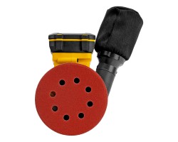 Машина шлифовальная эксцентриковая аккумуляторная CROSH-20-125, Li-Ion, 20 В// Denzel-foto10