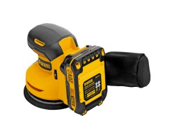 Машина шлифовальная эксцентриковая аккумуляторная CROSH-20-125, Li-Ion, 20 В// Denzel-foto5