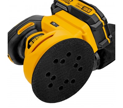 Машина шлифовальная эксцентриковая аккумуляторная CROSH-20-125, Li-Ion, 20 В// Denzel