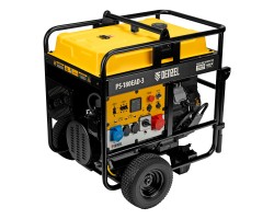 Генератор бензиновый PS-180EAD-3, 18 кВт,230/400 В, 65л, разъём ATS,перекл.режима,эл.старт Denzel 