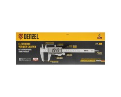 Штангенциркуль, 150 мм, электронный, большой дисплей, с глубиномером Denzel-foto10