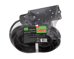 Удлинитель силовой 10 м, 16А, тип УХз16, КГ 3 x 1.5 мм, 2 розетки, Сибртех-foto4