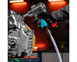 Шланг пневматический ПВХ, 10 x 16 мм, 18 бар, армированный, прозрачный, быстросъемное соединение, 30 м Stels-foto6