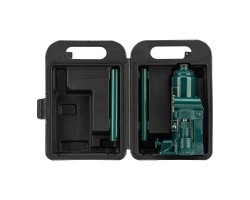 Домкрат гидравлический бутылочный, 3 т, 180-320 мм, в пласт. кейсе Сибртех-foto5