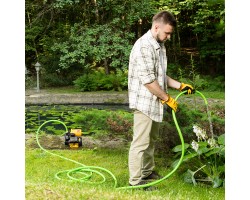 Насосная станция PS500C, 500 Вт, напор 35 м, 2200 л/ч, ресивер 2 л, блок управления Denzel-foto17