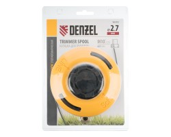 Катушка триммер. полуавтомат., гайка М10, М10, М12, лев. шаг 1,25 1,5 1,5мм Denzel-foto7