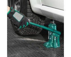 Домкрат гидравлический бутылочный, 5 т, 180-340 мм, в пласт. кейсе Сибртех-foto14