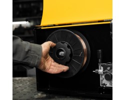 Аппарат инвертор. полуавтомат. cварки IMIG-205SDR, 200 А, ПВ 60%, катушка 5 кг Denzel-foto25