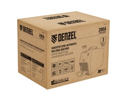 Аппарат инвертор. полуавтомат. cварки IMIG-205SDR, 200 А, ПВ 60%, катушка 5 кг Denzel-foto5
