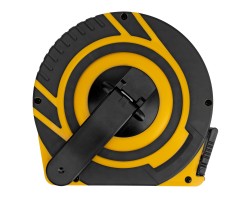 Рулетка геодезическая 20 м х 15 мм, закрытый корпус, фиберглассовая лента Denzel-foto4