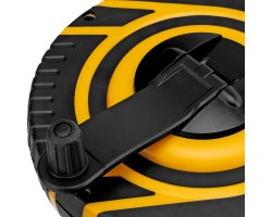 Рулетка геодезическая 20 м х 15 мм, закрытый корпус, фиберглассовая лента Denzel-foto5