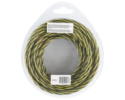 Леска для триммера двухкомпонентная витая квадратная, 3,0мм х 12м, блистер SkyCutter Denzel-foto3
