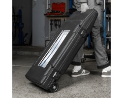 Растяжка гидравлическая, 10 т, набор из 17 предметов, 7 сменных насадок, в пластиковом кейсе на колесах Stels-foto34