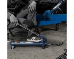 Растяжка гидравлическая, 10 т, набор из 17 предметов, 7 сменных насадок, в пластиковом кейсе на колесах Stels-foto26