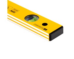 Уровень алюминиевый, 600 мм, фрезерованный, 3 глазка Denzel-foto4