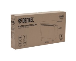 Конвектор электрический XCE-2000, 230 В, 2000 Вт, X-образный нагреватель Denzel-foto20