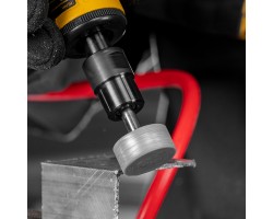 Пневмошлифмашина прямая PGS25000, 25000 об/мин, 10 шлиф. камней, цанга - 3, 6 мм, 113 л/мин Denzel-foto14