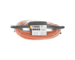 Удлинитель-шнур силовой Garden Series, ПВС, 20м, 1 розетка 3 x 1,5 мм, Denzel-foto8