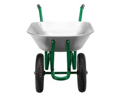 Тачка садовая, 2-х колесная, грузоподъемность 170 кг, объем 78 л Palisad-foto5