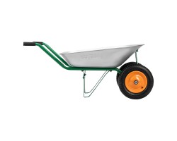 Тачка садовая, 2-х колесная, грузоподъемность 170 кг, объем 78 л Palisad-foto3