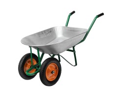 Тачка садовая, 2-х колесная, грузоподъемность 170 кг, объем 78 л Palisad