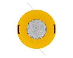 Катушка для мотокосы, полуавтомат.,легкая загрузка лески, гайка M10x1,25, алюм.кнопка Kronwerk-foto3