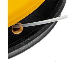 Катушка для мотокосы, полуавтомат.,легкая загрузка лески, гайка M10x1,25, алюм.кнопка Kronwerk-foto5