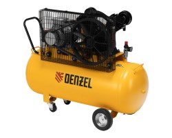 Компрессор воздушный рем. привод BCV 5500-T/200, 5,5 кВт, 200 литров, 850 л/мин Denzel-foto4