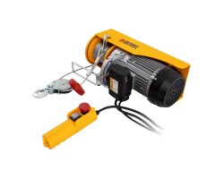 Тельфер электрический TF-1200,1.2 т, 1800 Вт, высота 12 м, 8 м/мин Denzel 