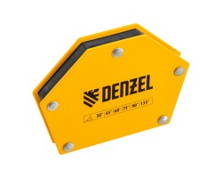 Фиксатор магнитный для сварочных работ усилие 50 LB, 30х45х60х75х90х135 град. Denzel 