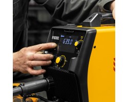 Аппарат инвертор. полуавтомат. cварки IMIG-185SDR, 180 А, ПВ 60%, катушка 5 кг Denzel-foto26