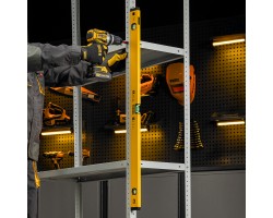 Уровень алюминиевый, магнит, фрезерованный, 3 глазка (1 зеркал.) 0,5 мм/м, 1000 мм Denzel-foto19