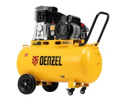 Компрессор воздушный рем. привод BCI 2200/100, 2,2 кВт, 100 литров, 420 л/мин Denzel-foto2