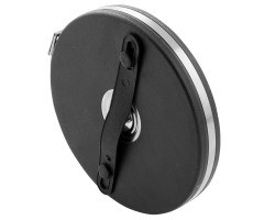 Рулетка геодезическая 30 м х 13 мм, закрытый корпус, фибергласовая лента Сибртех-foto3