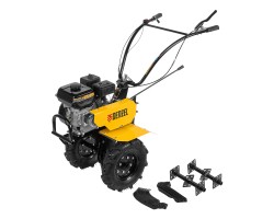 Мотоблок DPT-170, 7 л.с., ремен.сцеп, шир 85 см, глуб 35 см,фрез 3х3,ШОМ,скор 2В/1Н,кол 8' Denzel 