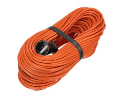 Удлинитель-шнур силовой 50 м, 10A, тип УХ10, 1 розетка, Сибртех