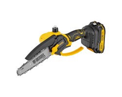 Цепная мини-пила аккумуляторная бесщет., CCS-150, шина 150 мм, Li-Ion, 20 В Denzel-foto12
