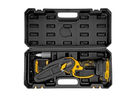 Цепная мини-пила аккумуляторная бесщет., CCS-150, шина 150 мм, Li-Ion, 20 В Denzel-foto3