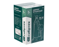 Домкрат гидравлический бутылочный, 5 т, 180-340 мм Сибртех-foto6