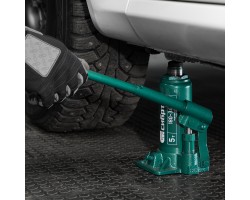 Домкрат гидравлический бутылочный, 5 т, 180-340 мм Сибртех-foto12